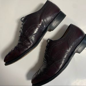 Johnson and Murphy Heritage made in the USA men’s dress shoes size 7 1/2